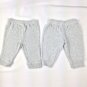 Carter's Just For You 2 Pair Gray Sweatpants Boys Infant Size 3 Months