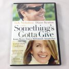 Something's Gotta Give - 2003 - Comedy/Romance - Rated PG/13 - DVD - Used