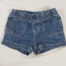 Circo Girls Toddler Blue Denim Elastic Waist Shorts Size 4T
