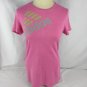 Adidas Womens Junior Petite Sort Sleeve Tee Shirt Size Medium.