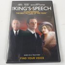The King's Speech - 2010 - Rated R - Drama - DVD - Used