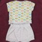 Happi by Dena Boys Size Newborn 2 Piece Short Set