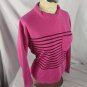 Croft & Barrow Women's Pullover Long Sleeve Sweater Pink Size Small