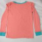 Old Navy Girl's Toddler Pullover Long Sleeve T- Shirt Peach "Love" Sz 5T