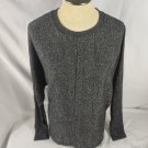 Time And Tru Womens Pullover Knit Top Long Sleeve Loose Fit Black Size Small