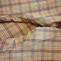 Cinch Mens Button Down Western L/S Shirt Orange Check Size XXL (Read Post)