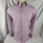 Peter Millar Mens Rose White Gingham Check Long Sleeve Dress Shirt Sz XXL