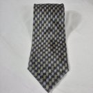 Van Heusen Men's Silk Tie Blue Geometric 57"L x 4"W NWOT