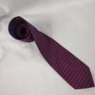 U.N. Polo Men's Adjustable Tie Blue/Red Stripe Polyester Size 56"L x 4" W  NWOT