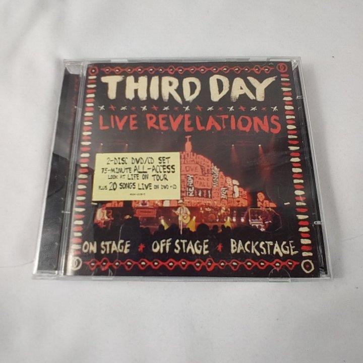 Third Day Live Revelations - Released 2008 - 2 Disc Set DVD/CD - Used