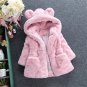 Winter Baby Girls Clothes Faux Fur