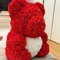 rose Bear Artificial foam Roses Flower Wedding Engagement Decoration little Bear Mold bear Teddy