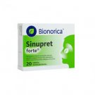 4 PACK Sinupret Bionorica FORTE Blocked Nose Headache Sinus Congestation 20 tab