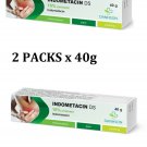 2 PACK INDOMETACIN DS 10% Ointment 40g Anti-Inflammation, Pain, Swelling