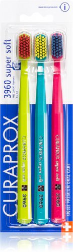 2 PACK Curaprox 3960 Super Soft