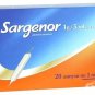2 × SARGENOR 20 amp x 5ml - Arginine aspartate/Treatment of Fatigue