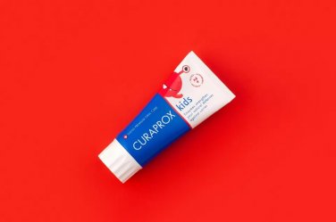 3 PACK Curaprox KIDS TOOTHPASTE STRAWBERRY, 60ML-SHIP WORLDWIDE