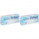 Zyrtec for allergies 10 mg x20 tablets (PACK OF 2 )