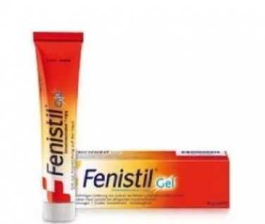 4 PACK Fenistil Gel Relieves Itching Skin Rashes Insect Bites Sunburns Local Tr