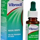 3 PACK Vibrocil Nasal Drops x15 ml GlaxoSmithKline