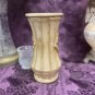 Custom Stained Glass Vase Floral Antiqued Decoupage