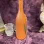 Decorative Wine Bottle Stained Glass Hand Painted Upcycled Shabby Chic Sunflower