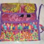 Distroller Vanity Case Portable Makeup Brushes Organizer Bag Holder Rolling Bag
