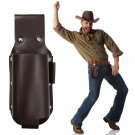 Beer Holster Leather Classic Bottle Holders Outdoor Picnic Cowboy Costume Party