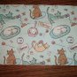 Steering Wheel Cover Cats Cute Kittens Mint Background Cotton Car Accessory