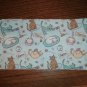 Cats Steering Wheel Cover Cute Kittens Mint Background Cotton Car Accessory