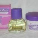 Carla Musk Cologne Spray 60ml and Scented Body Cream 145g Armand Dupree 2 Piece