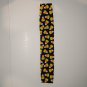 2Pc Halloween Candy Corn On Black Headband for Woman/ Head Wrap Accessory Hair Band