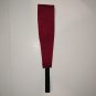 2Pc Solid Burgundy Color Fabric Headband for Woman/ Head Wrap Accessory Hair Band