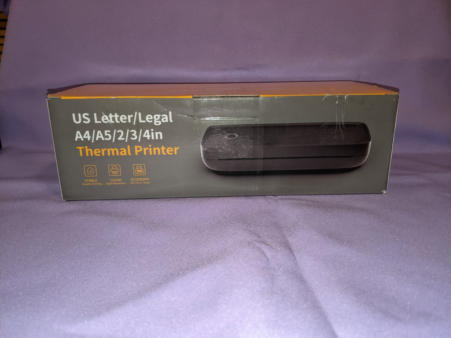 Bluetooth Thermal Printer Portable Wireless Home Travel Mobile Letter Legal A4