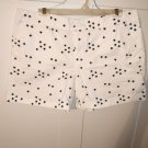 Tommy Hilfiger Women Shorts White With Navy Blue Stars SIZE 14