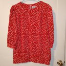 VINTAGE Argenti Pure Women Shirt Blouse Size 10 Round Neck