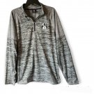 Men's XLarge grey lightweight NETS Long Sleeve 1/4 Zip Pullover