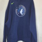 Hoodie Mens XXL navy Blue Pullover Minnesota Timberwolves Nike NBA Comfy Hoodie Mens XXL navy Blue Pullover Minnesota Timberwolves Nike NBA Comfy