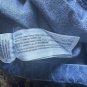 Hollister Navy Blue Logo Drawstring Sackpack chambray denim