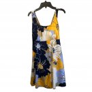 Womens swimsuits dress size Large Floral Yellow, Navy Blue,white,baby blue flowy Womens swimsuits dress size Large Floral Yellow, Navy Blue,white,baby blue flowy