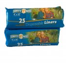 COMFORT WEAR DISPOSABLE LINERS 4”x10” Set Of 2 -25pcs Each Total Of 50 Liners COMFORT WEAR DISPOSABLE LINERS 4”x10” Set Of 2 -25pcs Each Total Of 50 Liners