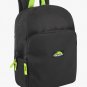 Trailmaker Color Block Backpack for School Boys and Girls 15 Inch Two Tone Black