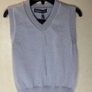 Boys knit size 7 V-Neck Sweater Vest gray dress up vest, going out,church Boys knit size 7 V-Neck Sweater Vest gray dress up vest, going out,church