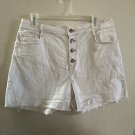 Boden Shorts Size 10 Cream Cut Offs Button Fly Raw Hem High Rise Denim 4” Inseam Boden Shorts Size 10 Cream Cut Offs Button Fly Raw Hem High Rise Denim 4” Inseam