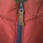 Carters Kid Vest Size 5/5A cozy faux shearling zip-up Lined Navy Blue Burgundy