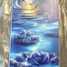 iPhone 13 Pro Max Case (6.7) Blue Oasis Moon Cosmic Tranquil Water