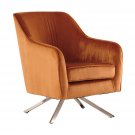 Signature Design by Ashley Hangar Orange Contemporary Accent Chair