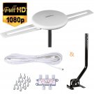 Indoor Outdoor Antenna 360° Omnidirectional OmniPro Amplified TV Antenna with
