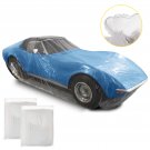VEVOR 22' x 12' Disposable Clear Plastic Car Covers for Outdoor and Indoor, Wa
