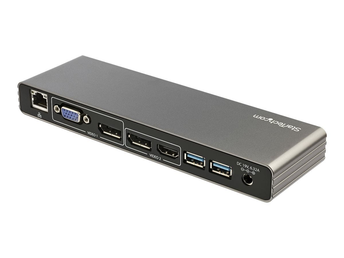 StarTech.com Thunderbolt 3 Dock with DisplayPort, Black